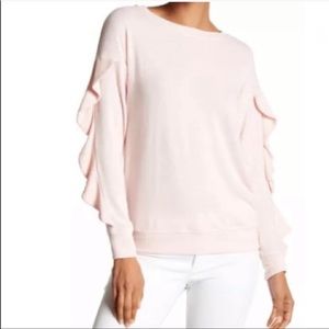 Harlowe and Graham Pale Pink/Blush Sweater